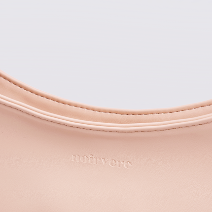 Minimalist Hobo Shoulder Bag – Vegan Leather