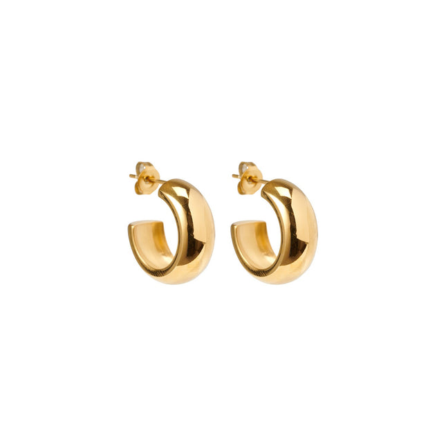 Gold Hoop Earrings – Hypoallergenic Small Hoops for Sensitive Ears