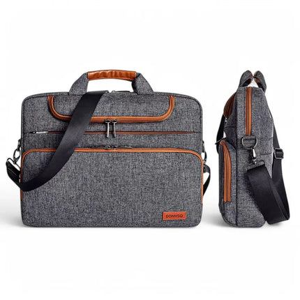 Water-Resistant 17-Inch Laptop Bag for Men – Spacious & Stylish