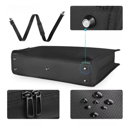 Elegant 15.6" Women's Laptop Tote Bag – Professional, Water-Resistant, and Spacious