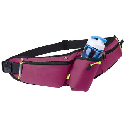 Running Waist Pack with Water Bottle Holder – Comfortable, Lightweight