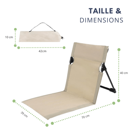 Foldable Outdoor Camping Chair – Portable, Lightweight & Adjustable