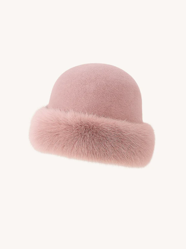 Bailey Luxe Faux Fur Winter Hat for Women – Warm, Stylish & Comfortable