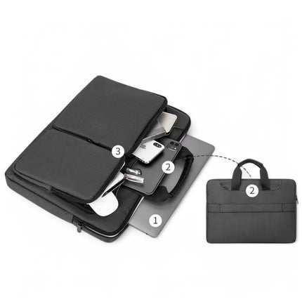 13-inch Crossbody Laptop Bag – Compact, Water-Resistant & Shockproof