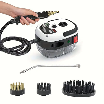2500W High-Pressure Steam Cleaner – 900 ml Handheld Steamer for Floor, Kitchen, Car & AC Cleaning