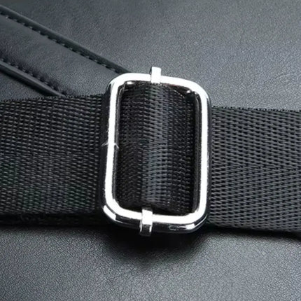 Men's 14-Inch Leather Laptop Bag – Elegant & Professional Briefcase