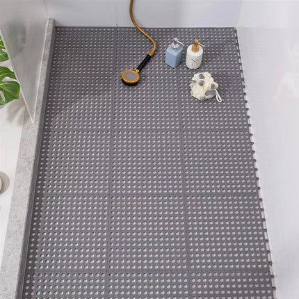 Waterproof Non-Slip Shower Mat 12" x 12" – Durable Rubber Bath Mat for Safety & Modern Bathroom Style
