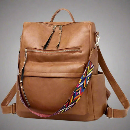 Margaret Vegan Leather Backpack for Women – Stylish, Spacious & Eco-Friendly