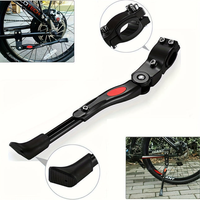 Adjustable Aluminum Bike Kickstand – Universal Side Stand for 12" to 29" Bicycles