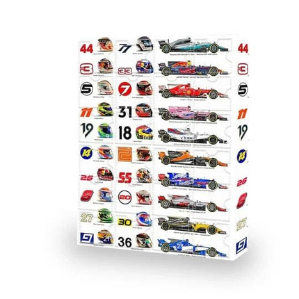 F1 Advent Calendar 2025 – 24 Mini Formula 1 Cars for Collectors & Racing Fans