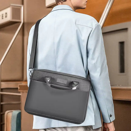 Ergonomic 15.6-Inch Waterproof Laptop Bag for Men – Durable, Comfortable, and Stylish