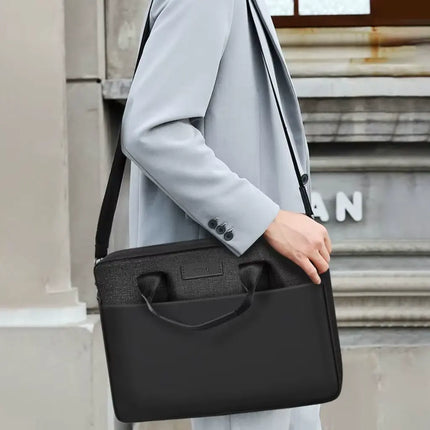 Ergonomic 15.6-Inch Waterproof Laptop Bag for Men – Durable, Comfortable, and Stylish