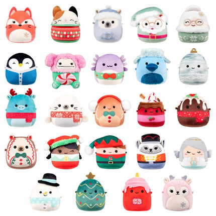 Squishmallows 2025 Advent Calendar – 24 Mini Plush Toys Limited Edition Christmas Set