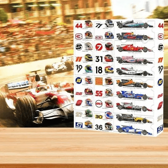F1 Advent Calendar 2025 – 24 Mini Formula 1 Cars for Collectors & Racing Fans