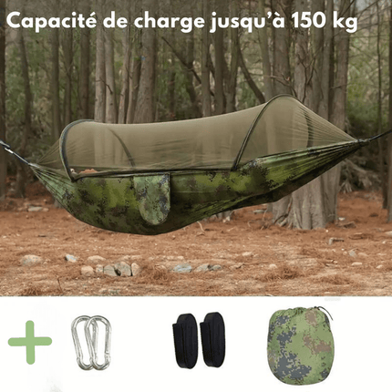 Outdoor Hammock with Mosquito Net – Lightweight, Durable, and Compact for Camping & Hiking