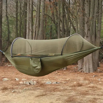 Outdoor Hammock with Mosquito Net – Lightweight, Durable, and Compact for Camping & Hiking