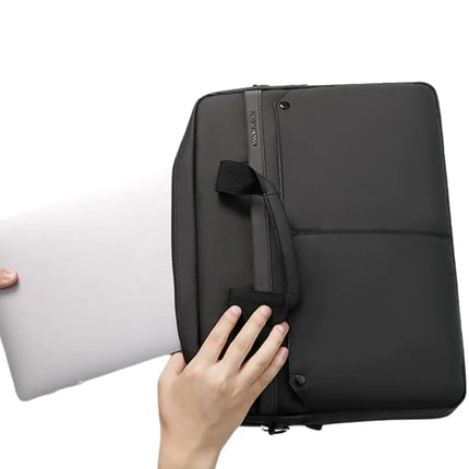 Waterproof 15.6″ Laptop Bag for Men – Professional Business Briefcase, Rainproof Messenger