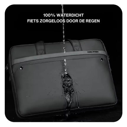 Waterproof 15.6″ Laptop Bag for Men – Professional Business Briefcase, Rainproof Messenger
