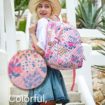 Black Backpack with Laptop Compartment & Side Pockets – Lightweight, Water-Resistant & Stylish for School or Work