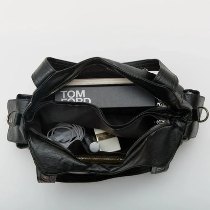 Women's Leather Hobo Bag – Spacious Shoulder Tote with Premium Finish