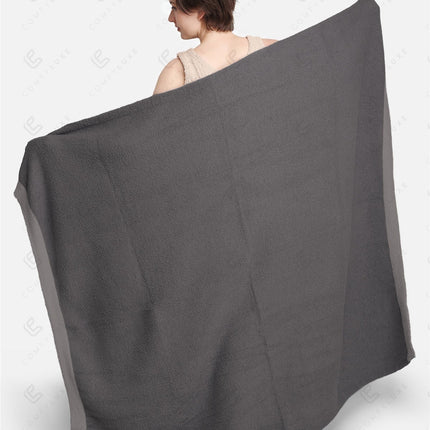 Soft Fleece Throw Blanket Plush Cozy Plaid for Couch, Bed or Living Room Decor