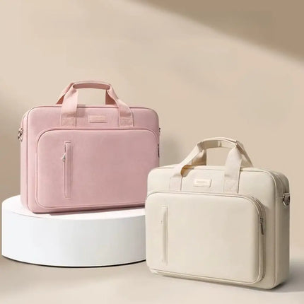 Stylish & Water-Resistant Laptop Bag for Women – Fits 13" to 15" Laptops