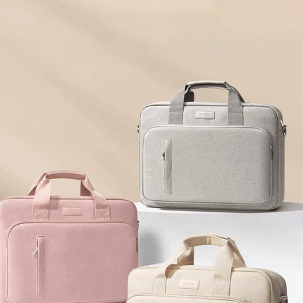 Stylish & Water-Resistant Laptop Bag for Women – Fits 13" to 15" Laptops