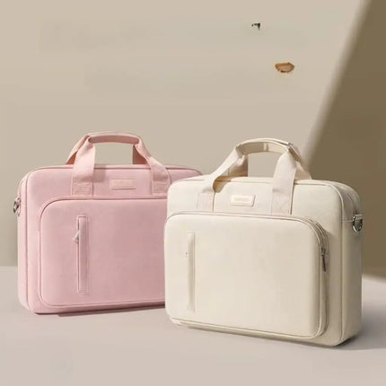 Stylish & Water-Resistant Laptop Bag for Women – Fits 13" to 15" Laptops