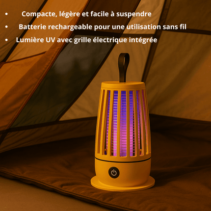 Wireless & Rechargeable Electric Mosquito Lamp with UV Light – Indoor & Outdoor Bug Zapper
