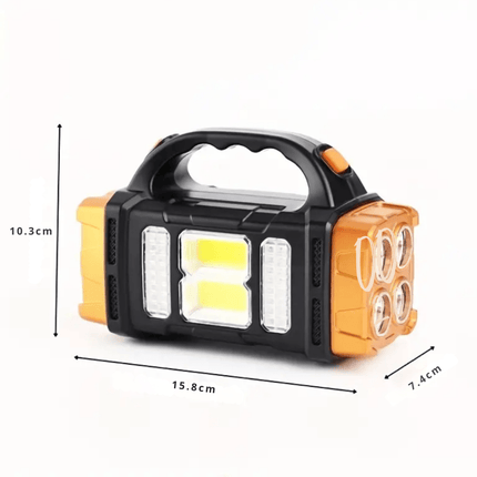 Rechargeable 10000 Lumen LED Work Light – Waterproof, Portable Flood & COB Spotlight