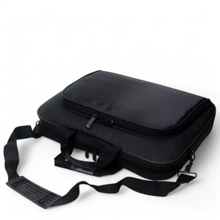 Ultralight 17-Inch Black Laptop Bag – Spacious, Stylish & Travel-Ready