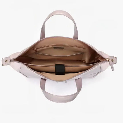 Pink 15.6-Inch Laptop Bag for Women – Stylish Protection for Work & Study