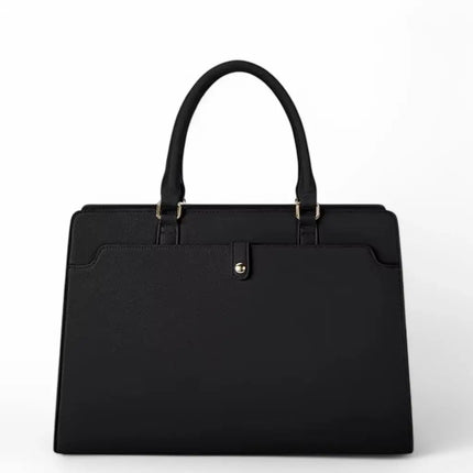 Stylish 15.6" Women's Laptop Bag – Waterproof, Professional Tote with Multiple Compartments