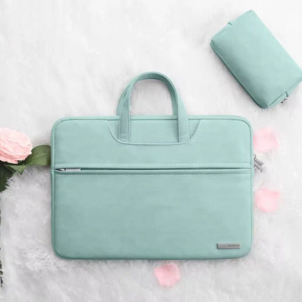 13.3-Inch Lightweight Women's Laptop Bag – Stylish Pastel Colors for Daily Use