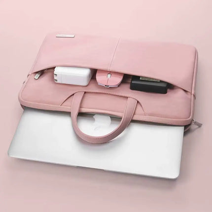 13.3-Inch Lightweight Women's Laptop Bag – Stylish Pastel Colors for Daily Use