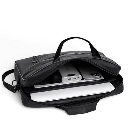 Water-Resistant 15.6" Laptop Sleeve – Slim, Shockproof, and Lightweight Black Case for HP, Dell, Lenovo, and Asus Laptops