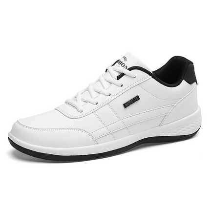 Renzo Men's Leather Orthopedic Sneakers – Premium Comfort & Support