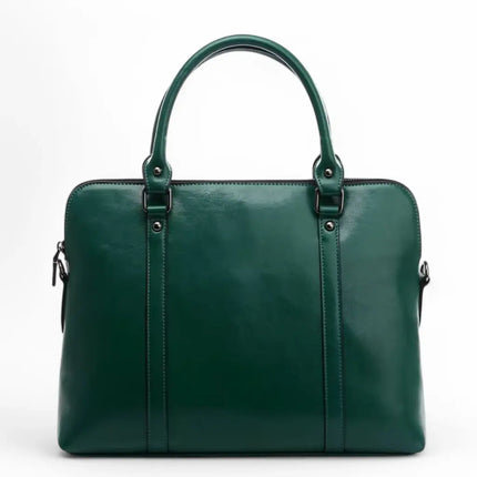 14-Inch Leather Laptop Bag for Women – Elegant, Durable & Water-Resistant