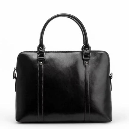 14-Inch Leather Laptop Bag for Women – Elegant, Durable & Water-Resistant