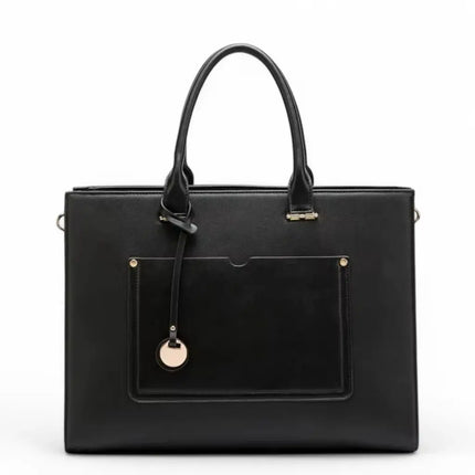 Premium 13-Inch Leather Laptop Bag for Women – Stylish & Functional Work Tote