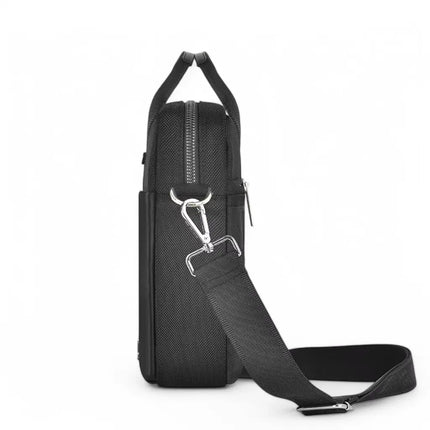 Genuine Leather Laptop Bag for Women – Black, 13-14 Inch, Water-Resistant, Stylish & Functional