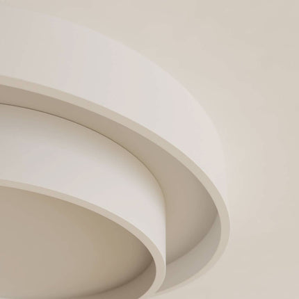 Modern LED Ceiling Light 23.6" – Elegant Dimmable Fixture for Living Room & Bedroom