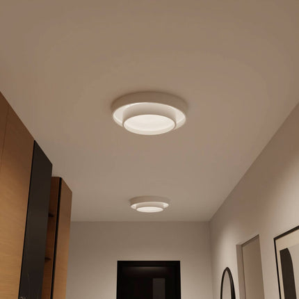Modern LED Ceiling Light 23.6" – Elegant Dimmable Fixture for Living Room & Bedroom