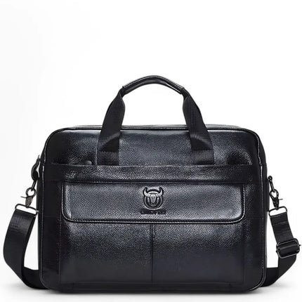 Genuine Leather 14-Inch Laptop Bag for Men – Stylish, Durable & Water-Resistant Briefcase
