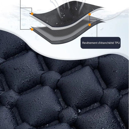 Ultralight Inflatable Sleeping Pad with Built-in Pillow – Compact & Waterproof – Ideal for Camping, Hiking & Backpacking