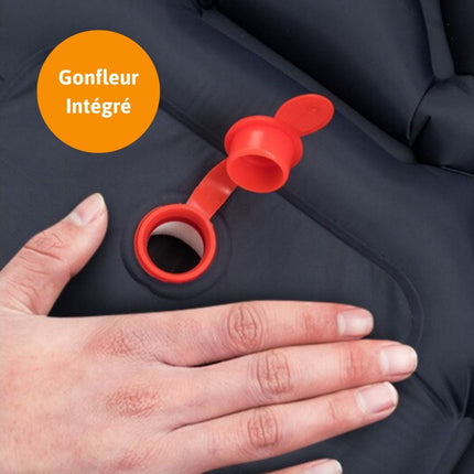 Ultralight Inflatable Sleeping Pad with Built-in Pillow – Compact & Waterproof – Ideal for Camping, Hiking & Backpacking