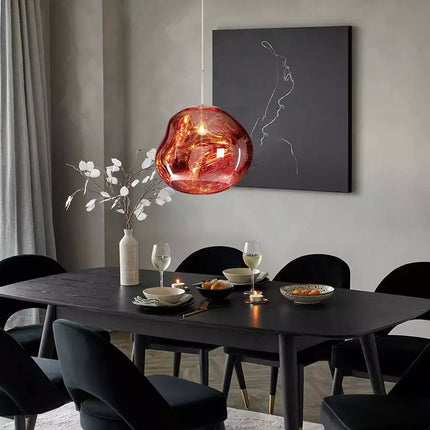 Modern Artistic Pendant Light – Elegant Sculptural Hanging Lamp for Dining & Living Rooms