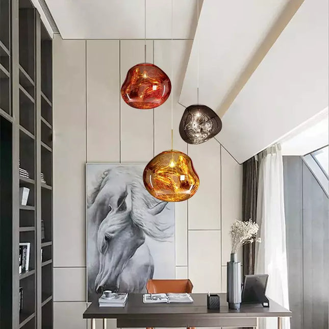 Modern Artistic Pendant Light – Elegant Sculptural Hanging Lamp for Dining & Living Rooms
