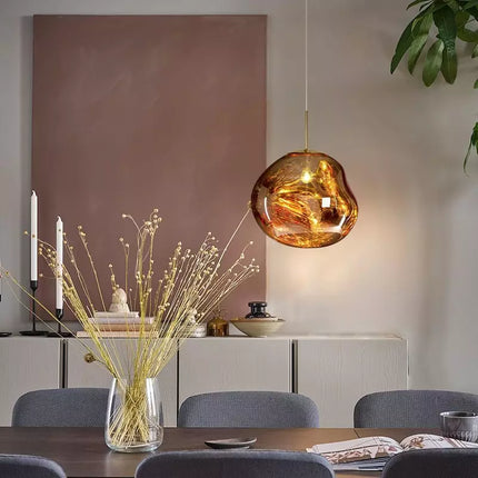Modern Artistic Pendant Light – Elegant Sculptural Hanging Lamp for Dining & Living Rooms