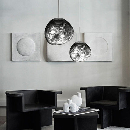 Modern Artistic Pendant Light – Elegant Sculptural Hanging Lamp for Dining & Living Rooms